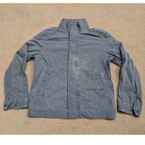 NAU Jacket Mens Medium Grayish Blue Lightweight Unlined Long Sleeve